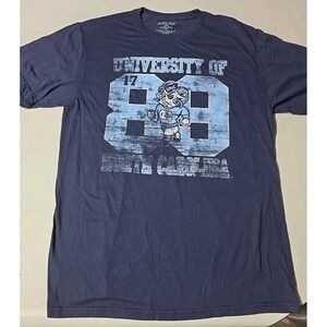 Vintage UNC Tarheels Tee Shirt North Carolina Football 90s Y2K S